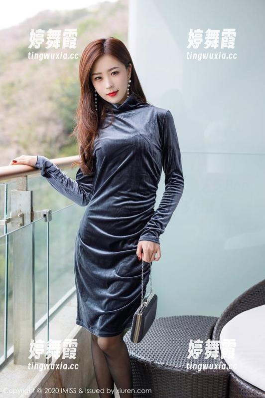 IMiss爱蜜社 - 在丝袜包裹下，芝芝Booty的私拍图集可真让人多想。