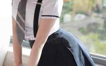 MFStar模范学院 - 套图上线，白子嫣nicky制服风，下载后你会怎么安排？