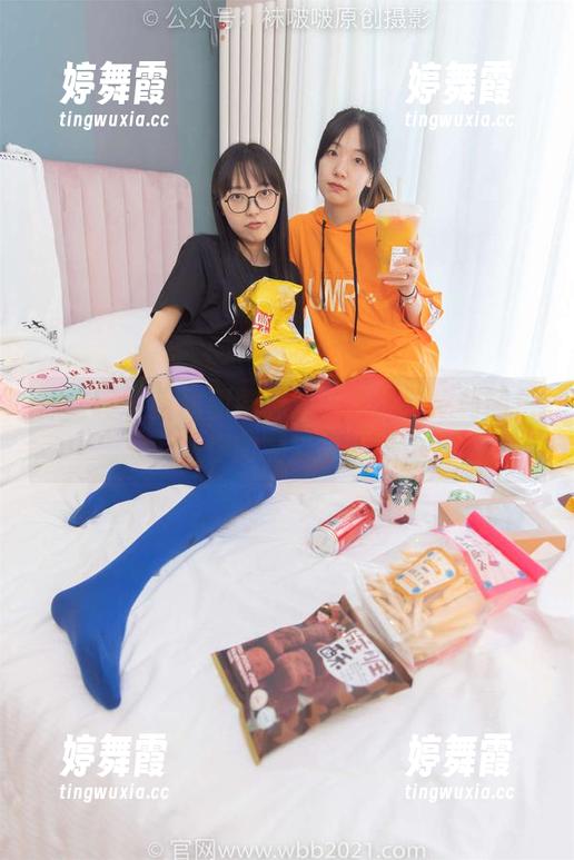 袜啵啵 - 当甜甜圈成为天使：这福利图包是你的糖果禁地！
